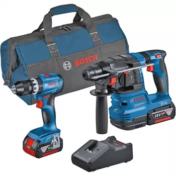 Bosch Professional 18V ProCORE aloituspaketti 2x4.0Ah + GAL 18V-40 laturi 0615A50039