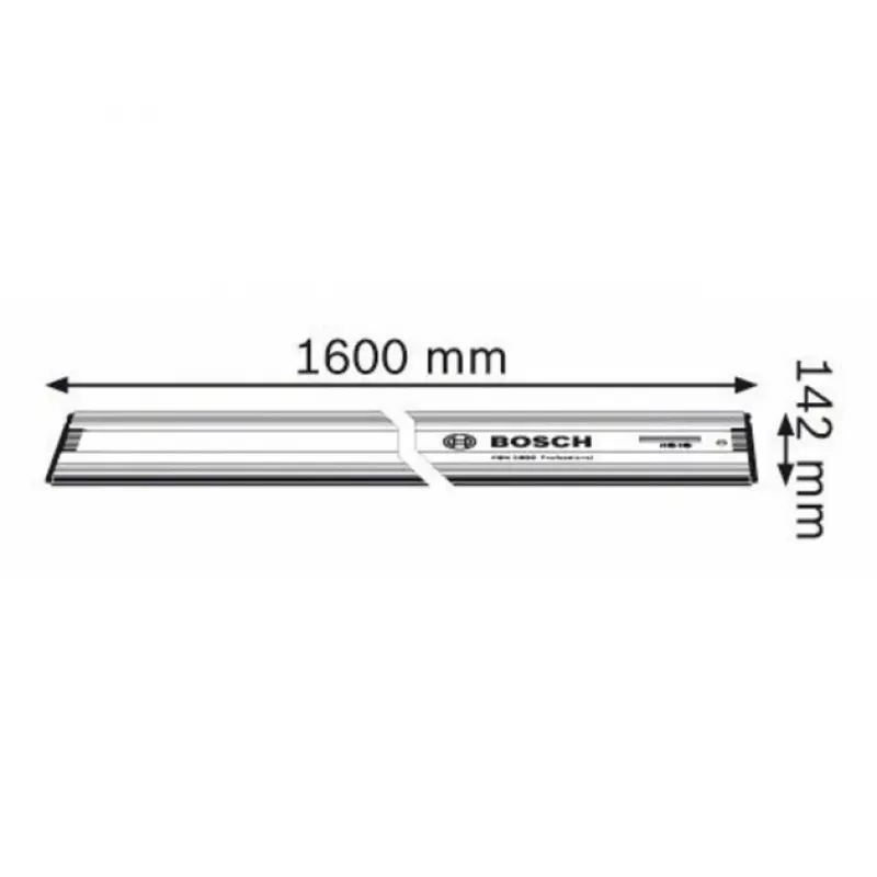 Bosch Professional FSN RA 32 1600 ohjauskisko, 1600 mm, alumiini