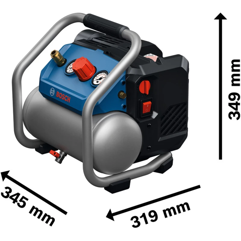 Bosch Professional GKO 18V-51 akkukompressori (sininen/hopea)