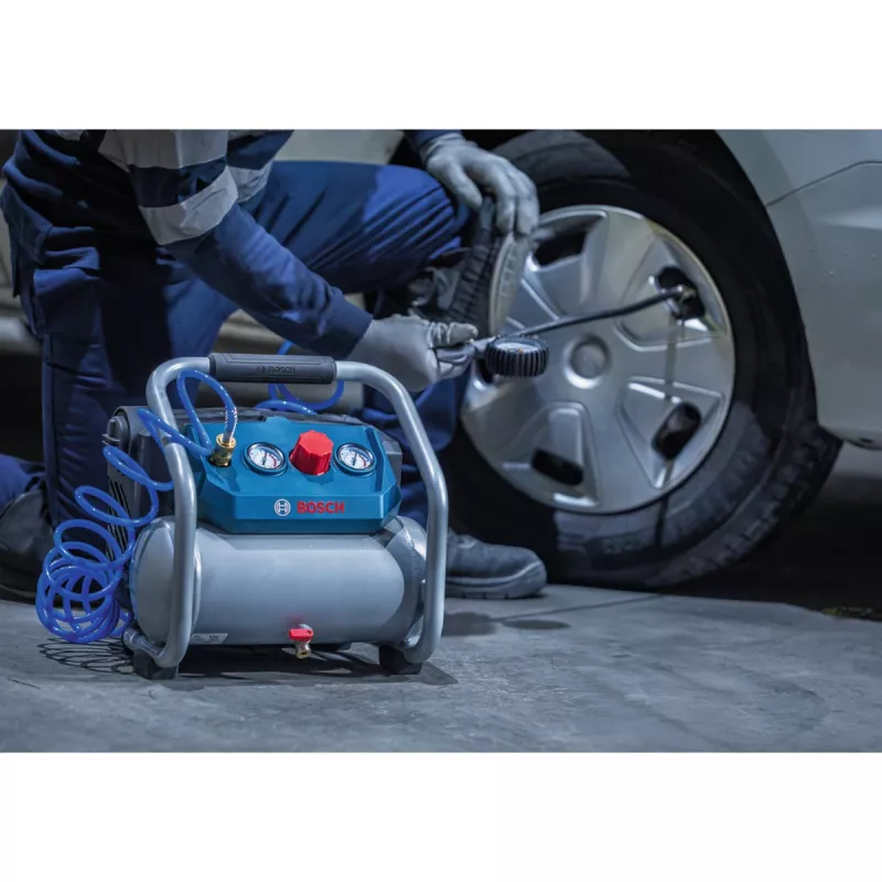 Bosch Professional GKO 18V-51 akkukompressori (sininen/hopea)