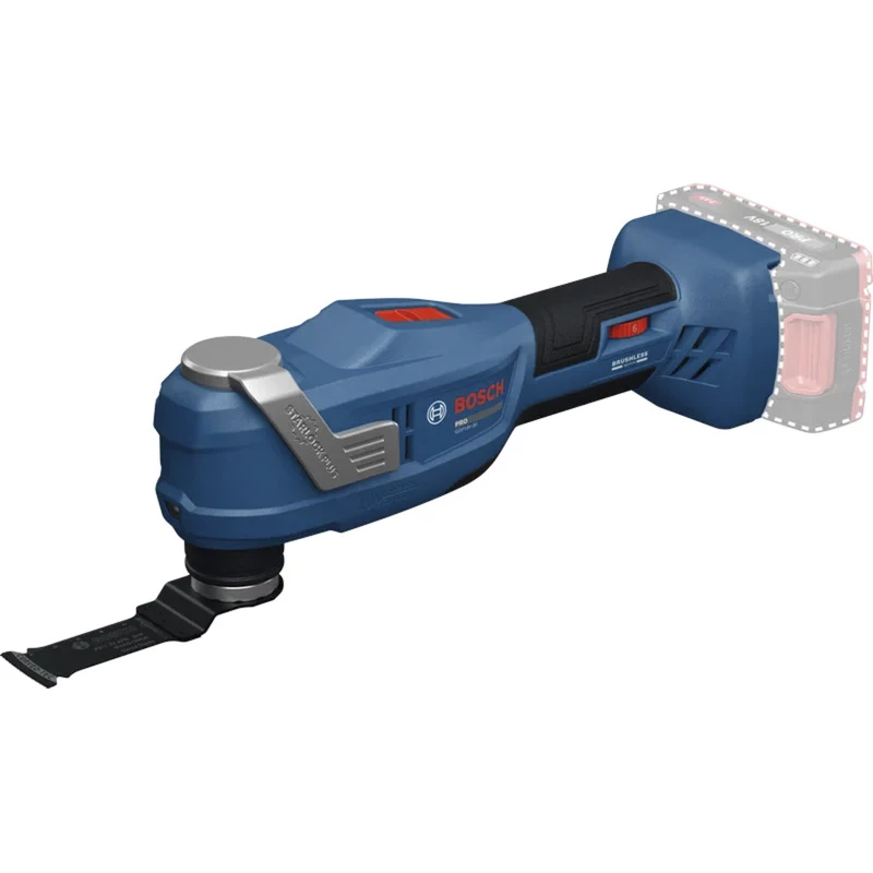 BOSCH Professional GOP 18V-30 akkukäyttöinen oskilloiva työkalu, 18 V, sininen (runko)