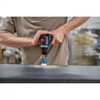 Bosch Professional GSR 12V-32 akkuporakone (12V, 2x 2,0 Ah litiumioni, 36-osainen tarvikesarja, työkalulaukku, sininen/musta)
