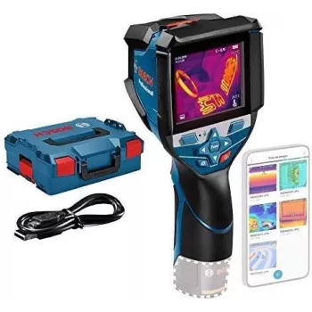 Bosch Professional GTC 600 C lämpökamera Click&Go-toiminnolla, -20...+600 °C, 9 Hz, 256x192 IR-tarkkuus, 3,5