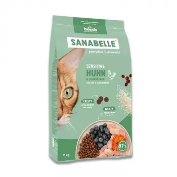 BOSCH Sanabelle Sensitive with Chicken - kuivaruoka kissoille - 2 kg