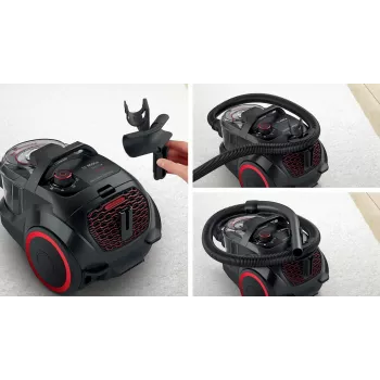 Bosch Serie 4 ProPower BGS21POW2 pussiton pölynimuri 700 W 2 L musta