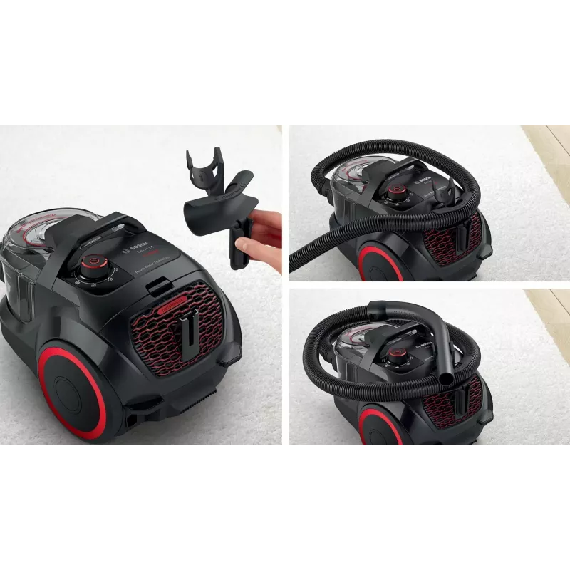 Bosch Serie 4 ProPower BGS21POW2 pussiton pölynimuri 700 W 2 L musta
