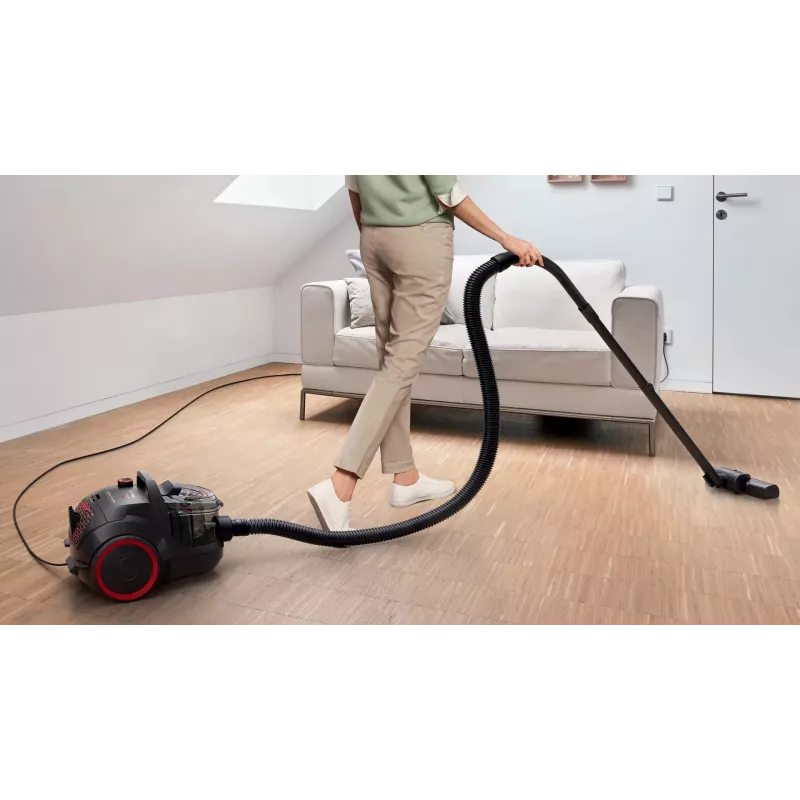 Bosch Serie 4 ProPower BGS21POW2 pussiton pölynimuri 700 W 2 L musta