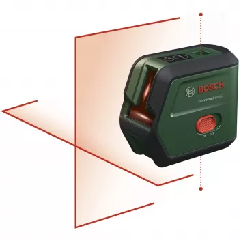 Bosch UniversalLevel 2 UNI setti ristiviivalaser jalustalla ja laukulla 0603663FZ1