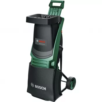 BOSCH UniversalShredder akkupuutarhasilppuri, 36V (2x18V-25), 2x 4,0 Ah Li-Ion akut, vihreä/musta, POWER FOR ALL ALLIANCE