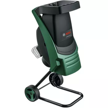Bosch UniversalShredder Solo akkupuutarhasilppuri, 36V (2x18V), 40 mm oksavahvuus, 50 L keräyslaatikko, vihreä/musta, laite ilman akkua (06008E0001)
