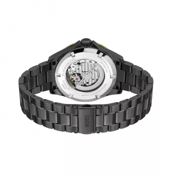 BOSS miesten kronografi 1514203 42 mm ruostumaton teräs sininen kellotaulu