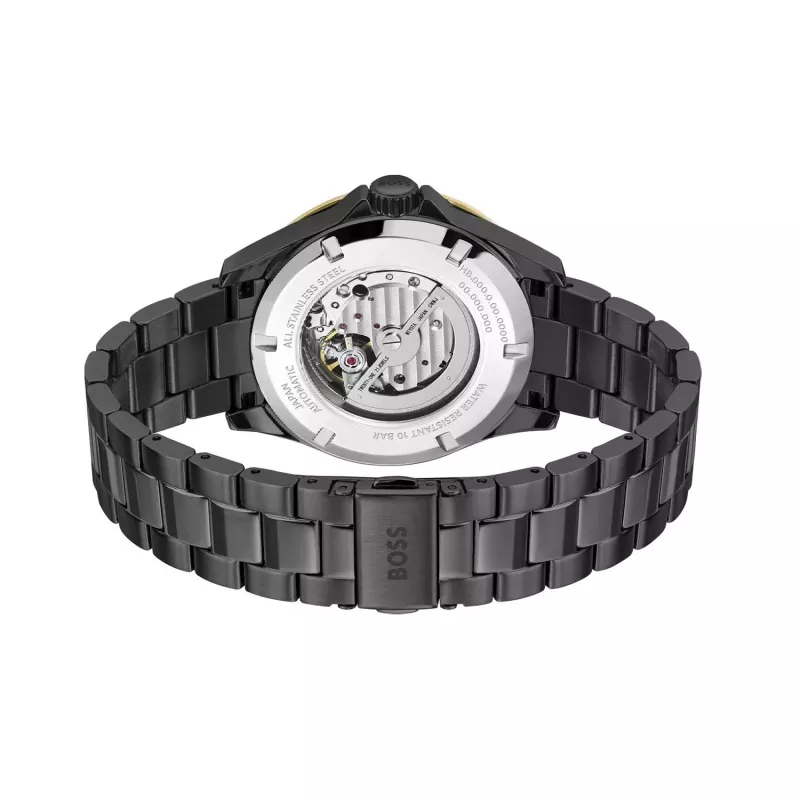 BOSS miesten kronografi 1514203 42 mm ruostumaton teräs sininen kellotaulu