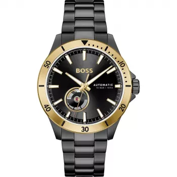 BOSS miesten kronografi 1514203 42 mm ruostumaton teräs sininen kellotaulu