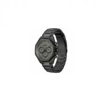BOSS miesten Skymaster kronografi kello 1514016 44 mm ruostumaton teräs sininen kellotaulu