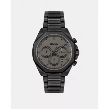 BOSS miesten Skymaster kronografi kello 1514016 44 mm ruostumaton teräs sininen kellotaulu