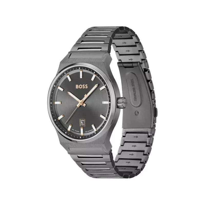 BOSS miesten Skymaster kronografi kello 1514078 41 mm sininen kellotaulu ruostumaton teräs