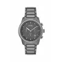 BOSS miesten kello 1514005 44 mm ruostumaton teräskotelo sininen kellotaulu ruskea nahkaranneke kronografi kvartsi