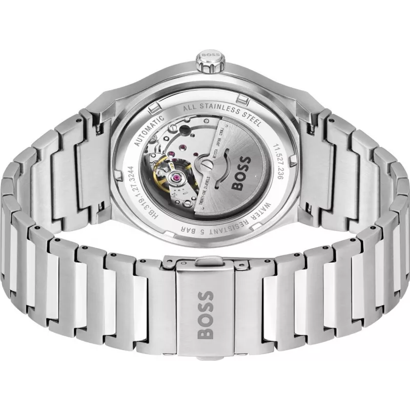 BOSS miesten kello 1514118 41 mm ruostumaton teräs sininen kellotaulu kronografi