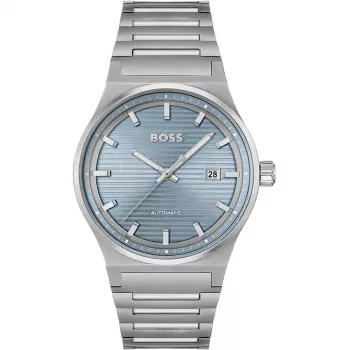 BOSS miesten kello 1514118 41 mm ruostumaton teräs sininen kellotaulu kronografi