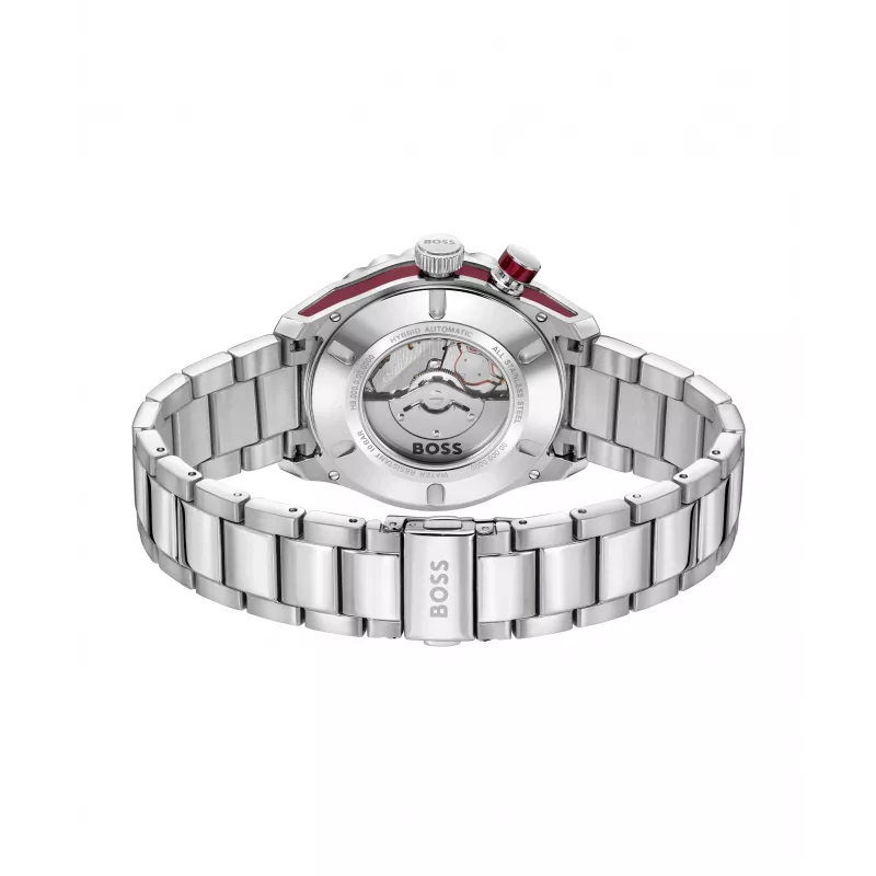 BOSS miesten kello 1514179 42 mm ruostumaton teräs sininen kellotaulu kronografi