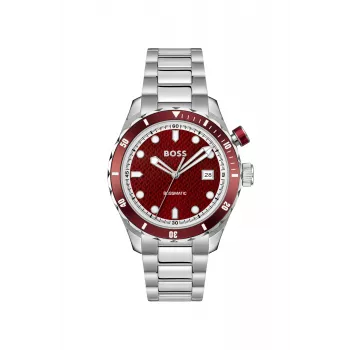 BOSS miesten kello 1514179 42 mm ruostumaton teräs sininen kellotaulu kronografi