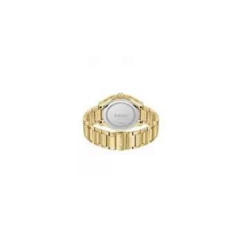 BOSS miesten kello 1514190 44 mm sininen kellotaulu ruskea nahkaranneke kronografi kvartsi