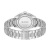 BOSS Peak unisex kvartsikello 38 mm ruostumaton teräs musta kellotaulu