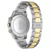 BOSS Skymaster miesten kvartsikronografi-kello 1514163 44mm sininen kellotaulu ruostumaton teräs-mesh