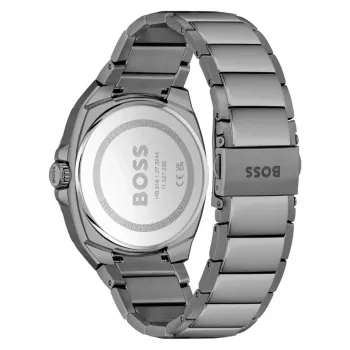 BOSS Skymaster miesten kvartsikello 1514137 41 mm sininen kellotaulu ruostumaton teräsverkko