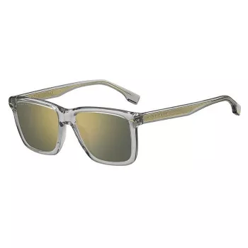 BOSS aurinkolasit BOSS1317SKB7C miesten neliömäiset Havana asetaattikehys ruskeat linssit UV400