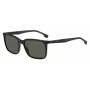 BOSS aurinkolasit BOSS1579S807 miesten square asetaatti musta kehys harmaat linssit 57/17/145 mm