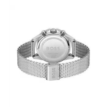 BOSS Velocity miesten kronografi kello 1513905 46mm musta silikoni