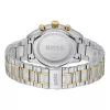 BOSS Velocity miesten kvartsi-kronografi kello 1514227 44 mm musta silikoni