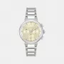 BOSS naisten kello 1502676 kvartsikello 37 mm ruostumaton teräs hopea/ruusukulta