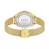 BOSS naisten Purity kvartsikello 1502669 37mm hopea teräs mesh