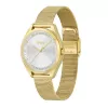 BOSS naisten Purity kvartsikello 1502669 37mm hopea teräs mesh