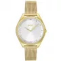 BOSS naisten Purity kvartsikello 1502669 37mm hopea teräs mesh