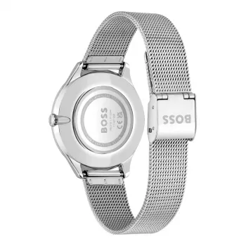 BOSS naisten kello 1502636 36 mm hopea ruostumaton teräs kvartsi