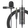 BOYA BY-M1S ympärisuuntaava lavalier-mikrofoni, 3,5 mm liitäntä, musta
