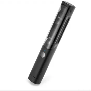 BOYA Magic-02 langaton mikrofonikuulokemikrofoni 2,4 GHz USB-C/Lightning/3,5 mm musta