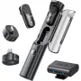 BOYA Magic-02 langaton mikrofonikuulokemikrofoni 2,4GHz USB-C/Lightning/3,5mm musta