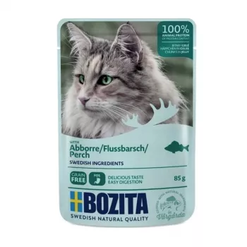 Bozita 3635 Perch Chunks in Jelly - märkäruoka kissoille - 85g