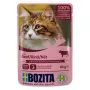 Bozita naudanlihapaloja hyytelössä märkäruoka kissoille 85g