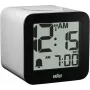 Braun BC 25 WP-DCF valkoinen radio-ohjattu herätyskello puhetoistolla (60076)