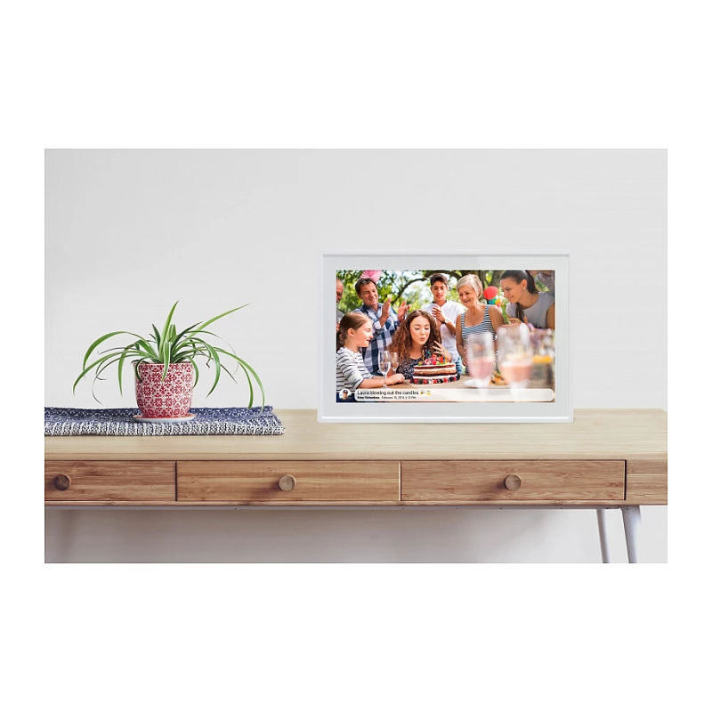 Braun DigiFrame 1019 WiFi 25,7 cm (10,1 tuuman) digitaalinen valokuvakehys valkoinen