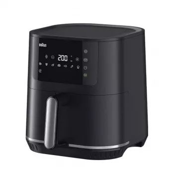 Braun MultiFry 5 HF 5034I kiertoilmakypsennin, 6 L, musta, digitaalinen kosketusnäyttö