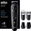 Braun Series 5 BT5441 parranleikkuri 40 pituusasetuksella ja 100 min akunkestolla
