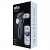 Braun Series 61 - B1000s parranajokone märkä ja kuiva sininen