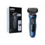 Braun Series 61 - B1000s parranajokone märkä ja kuiva sininen