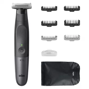 Braun Series X XT5200 hybridi-trimmeri ja parranajokone musta